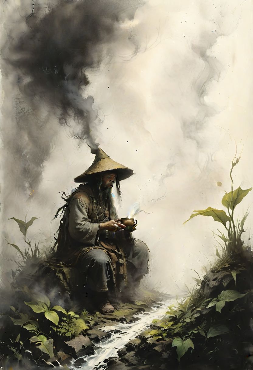 AI绘画StableDiffusion带信息样图（civitai.com网站精选）-如烟的老人