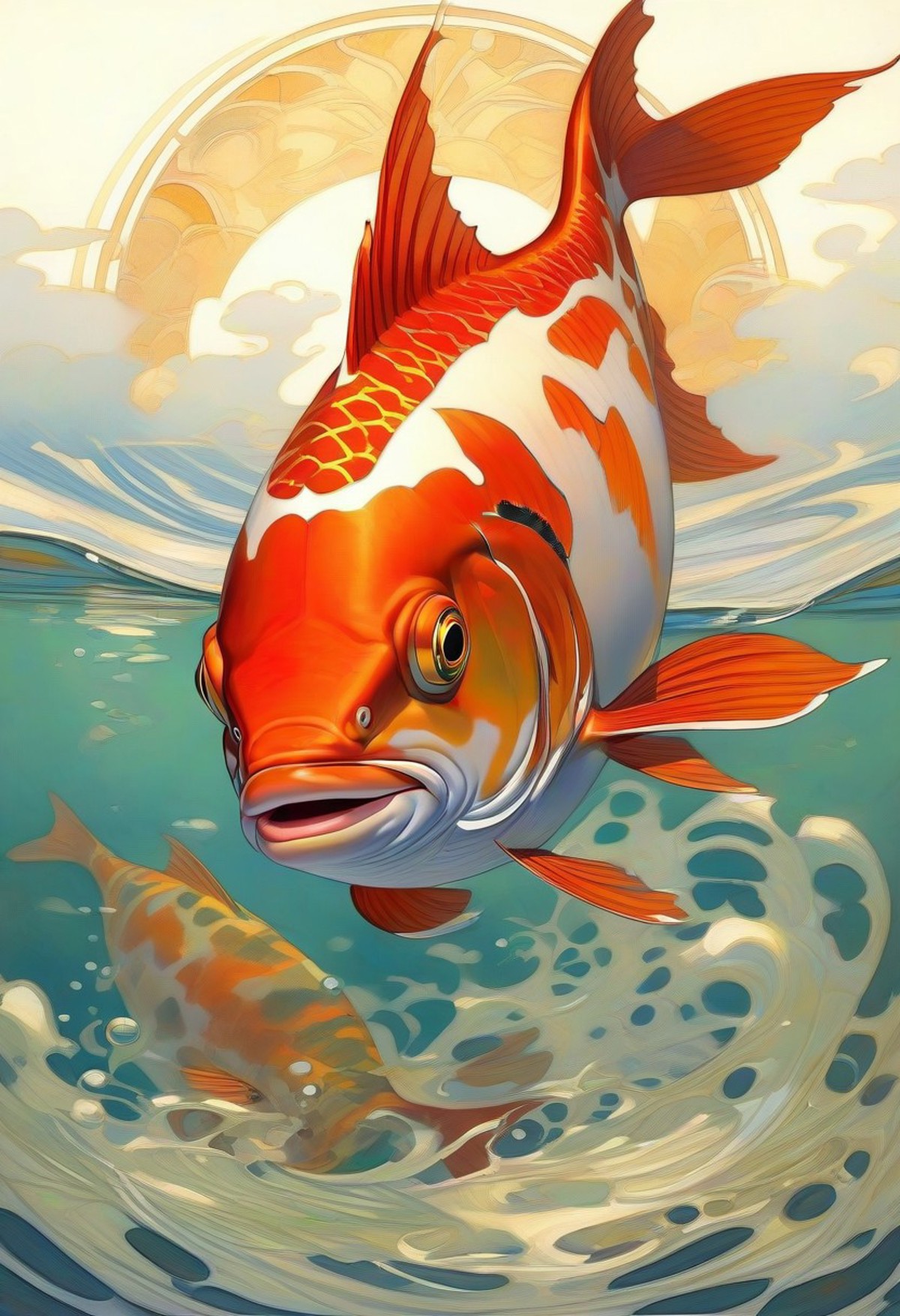 AI绘画StableDiffusion带信息样图（civitai.com网站精选）-红锦鲤