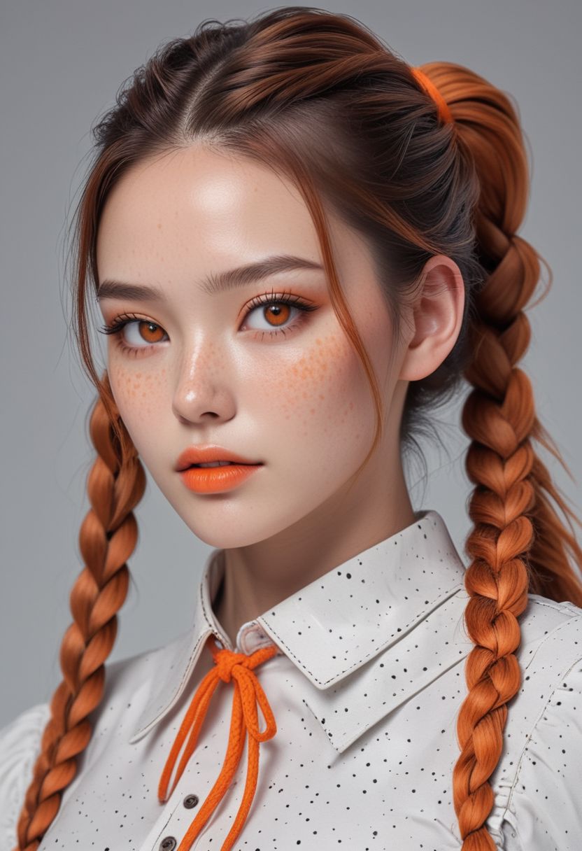 AI绘画StableDiffusion带信息样图（civitai.com网站精选）-双马尾少女
