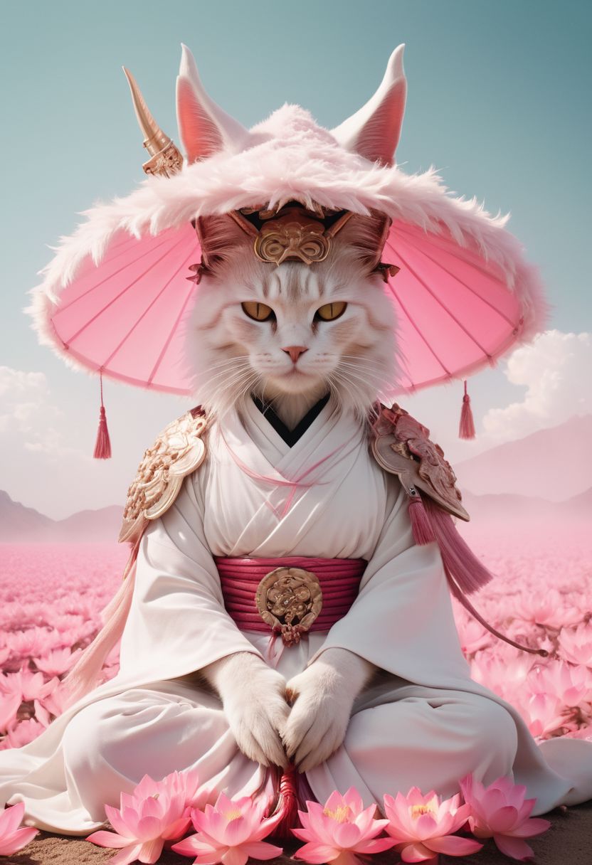 AI绘画StableDiffusion带信息样图（civitai.com网站精选）-猫武士
