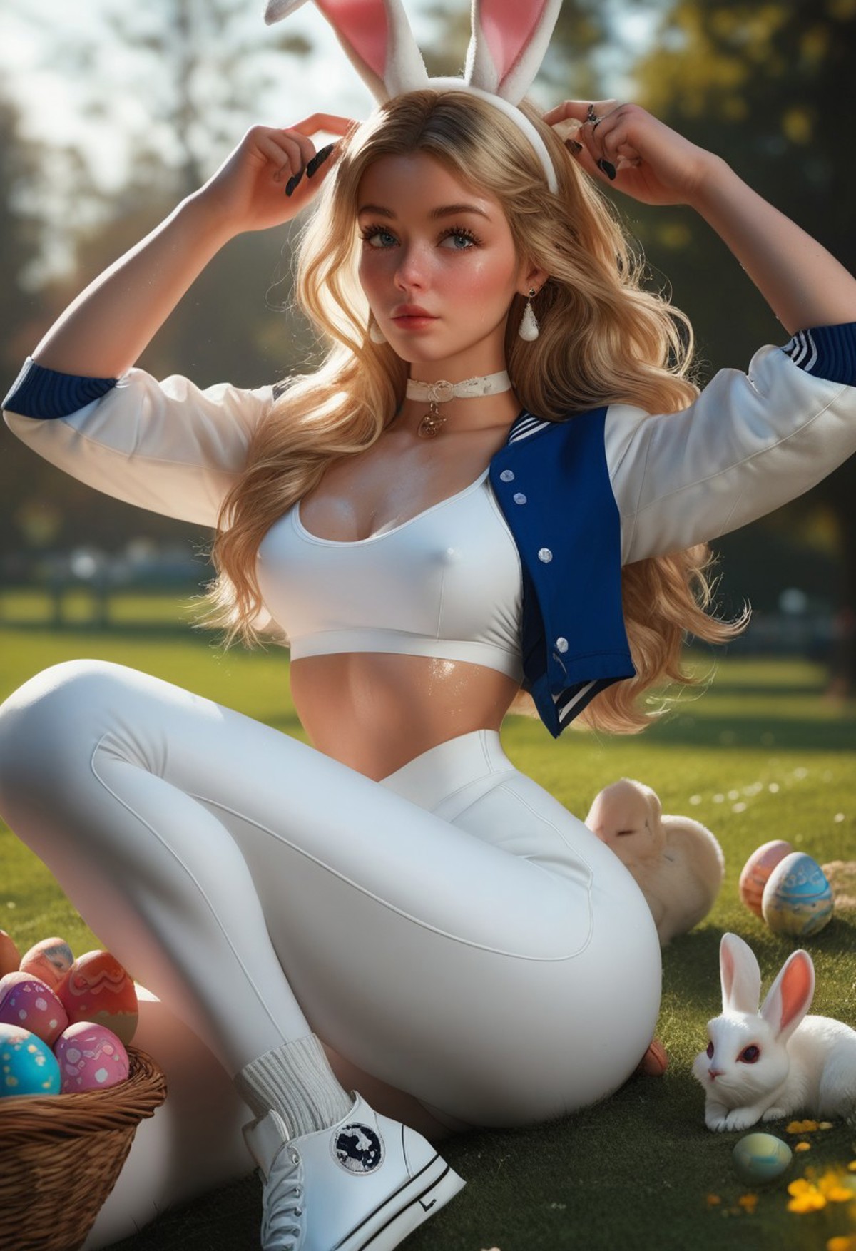 AI绘画StableDiffusion带信息样图（civitai.com网站精选）-性感兔女郎