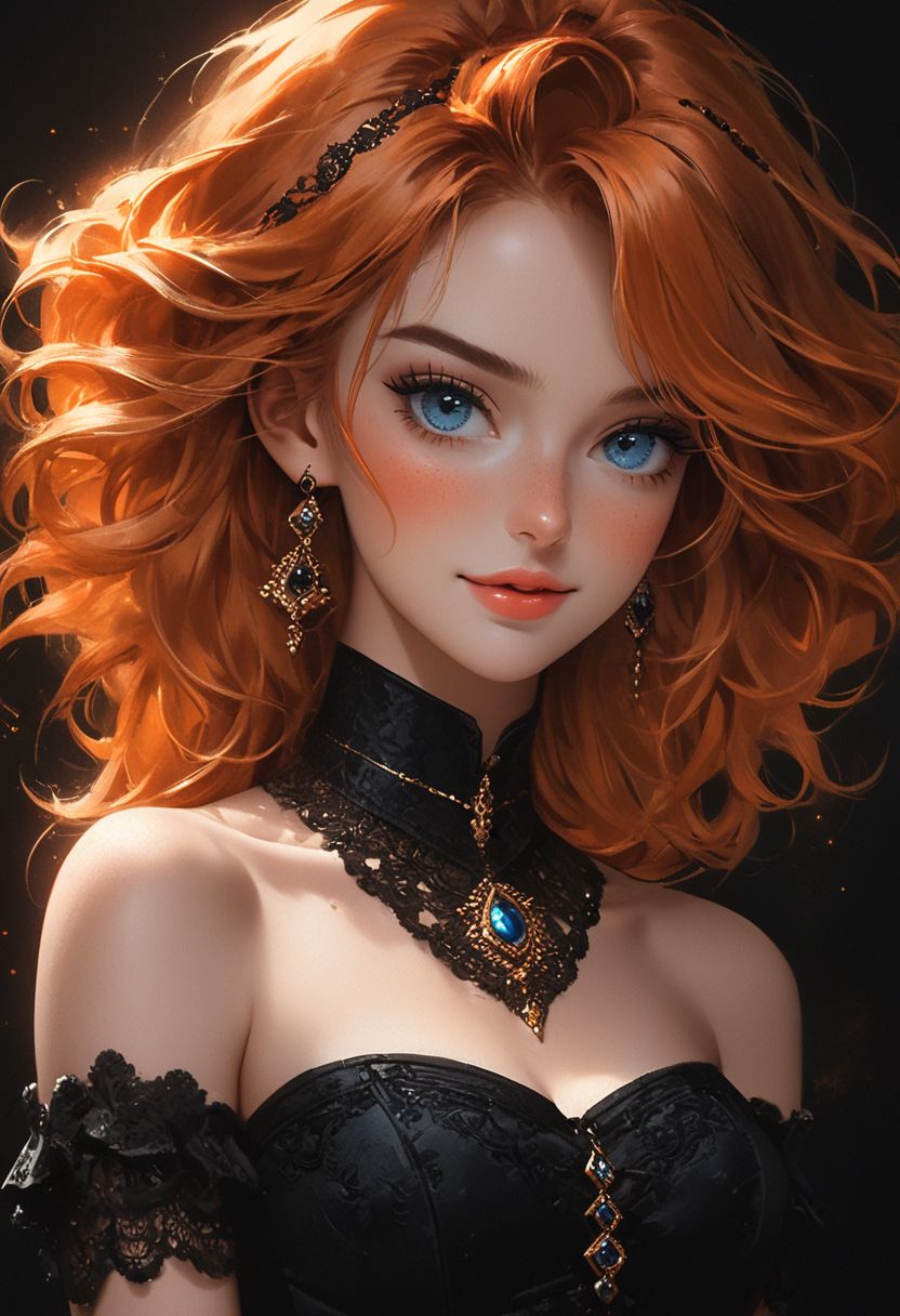 AI绘画StableDiffusion带信息样图（civitai.com网站精选）-金发少女