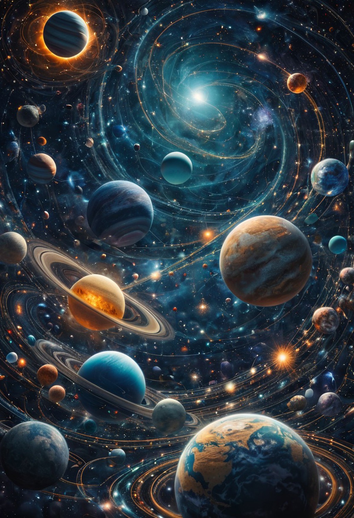 AI绘画StableDiffusion带信息样图（civitai.com网站精选）-行星