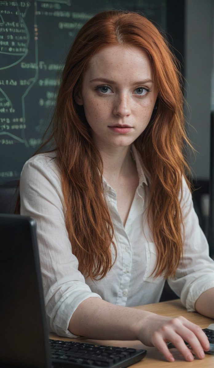 AI绘画StableDiffusion带信息样图（civitai.com网站精选）-金发女老师