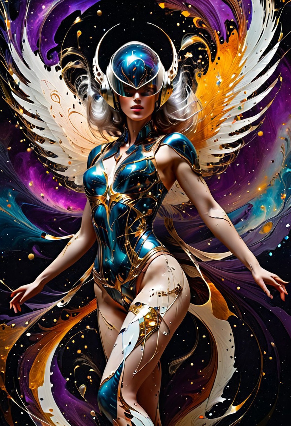 AI绘画StableDiffusion带信息样图（civitai.com网站精选）-美女战士